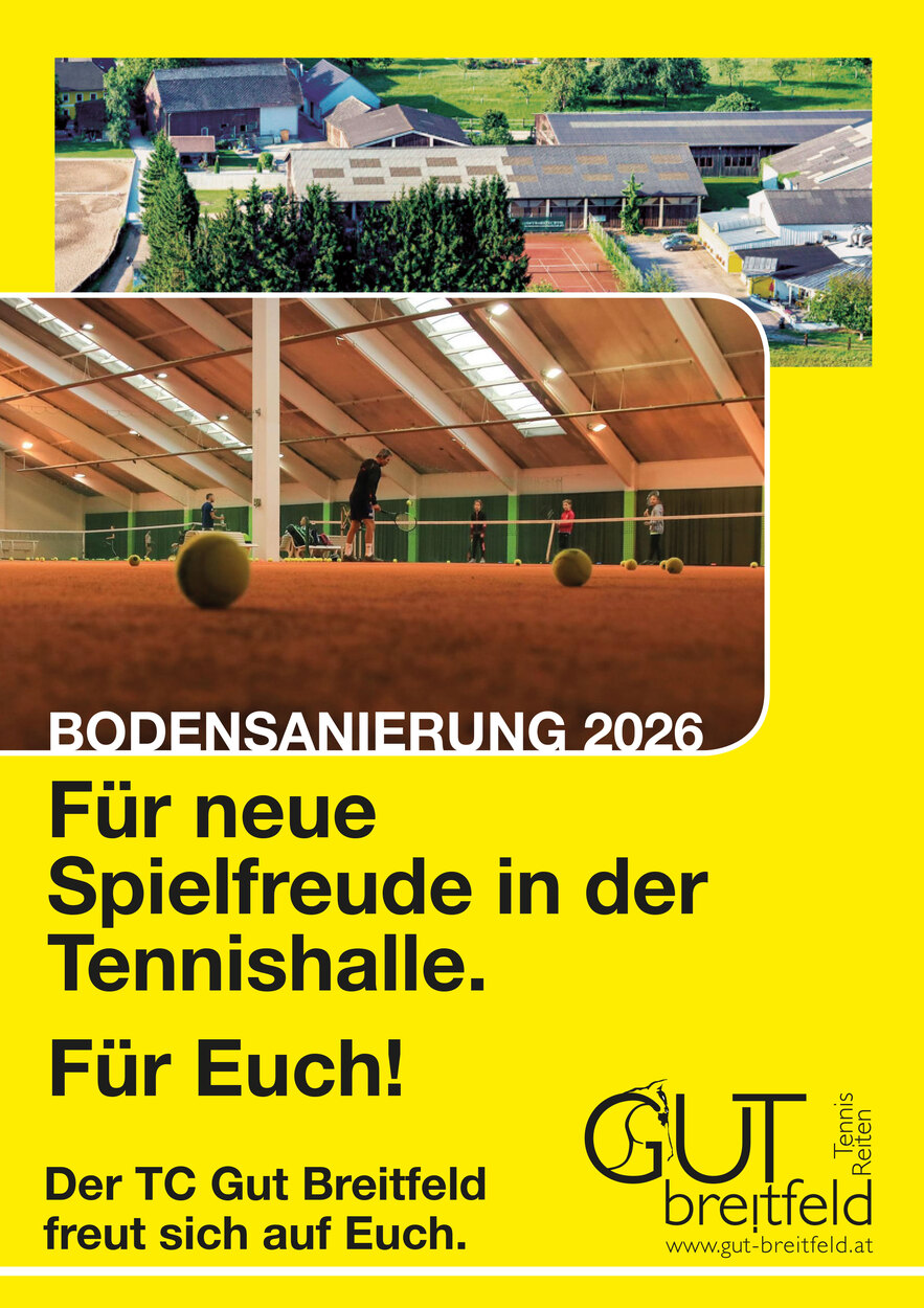 NEUER Hallenboden 2026!